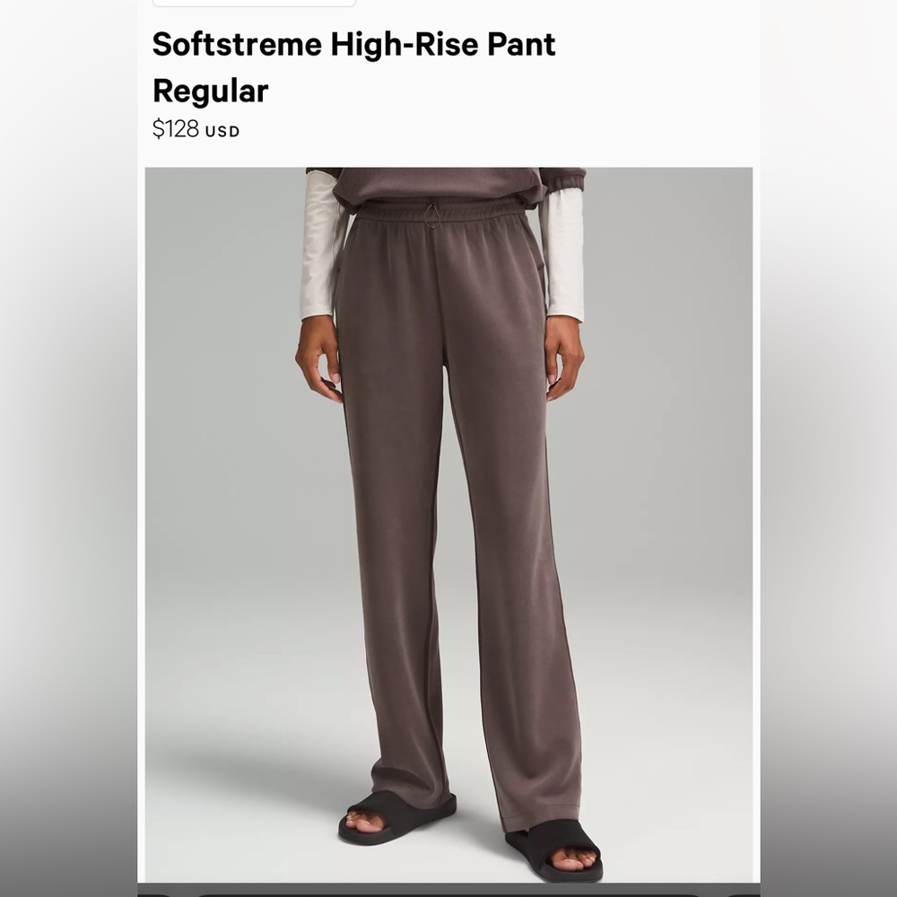 Softstreme Set Lululemon Brown